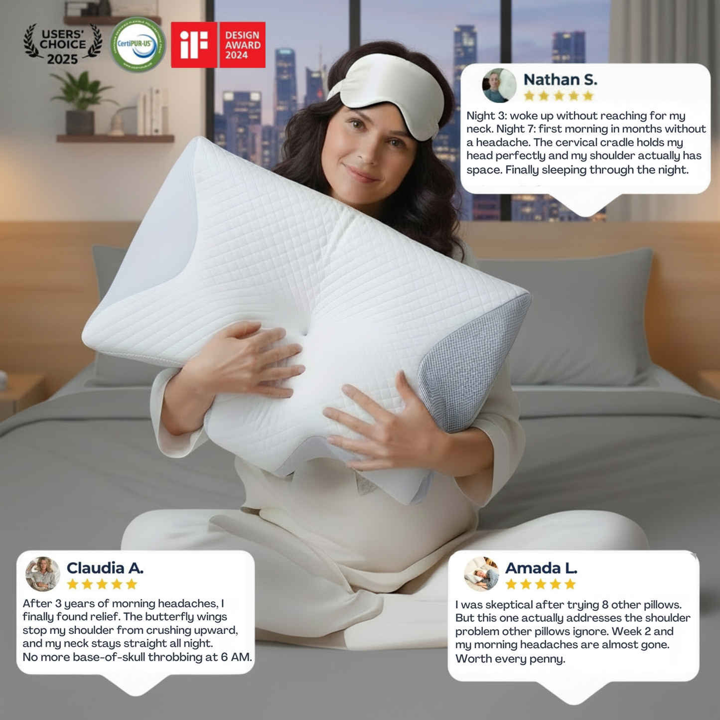 PhysioRest™ Orthopedic Pillow