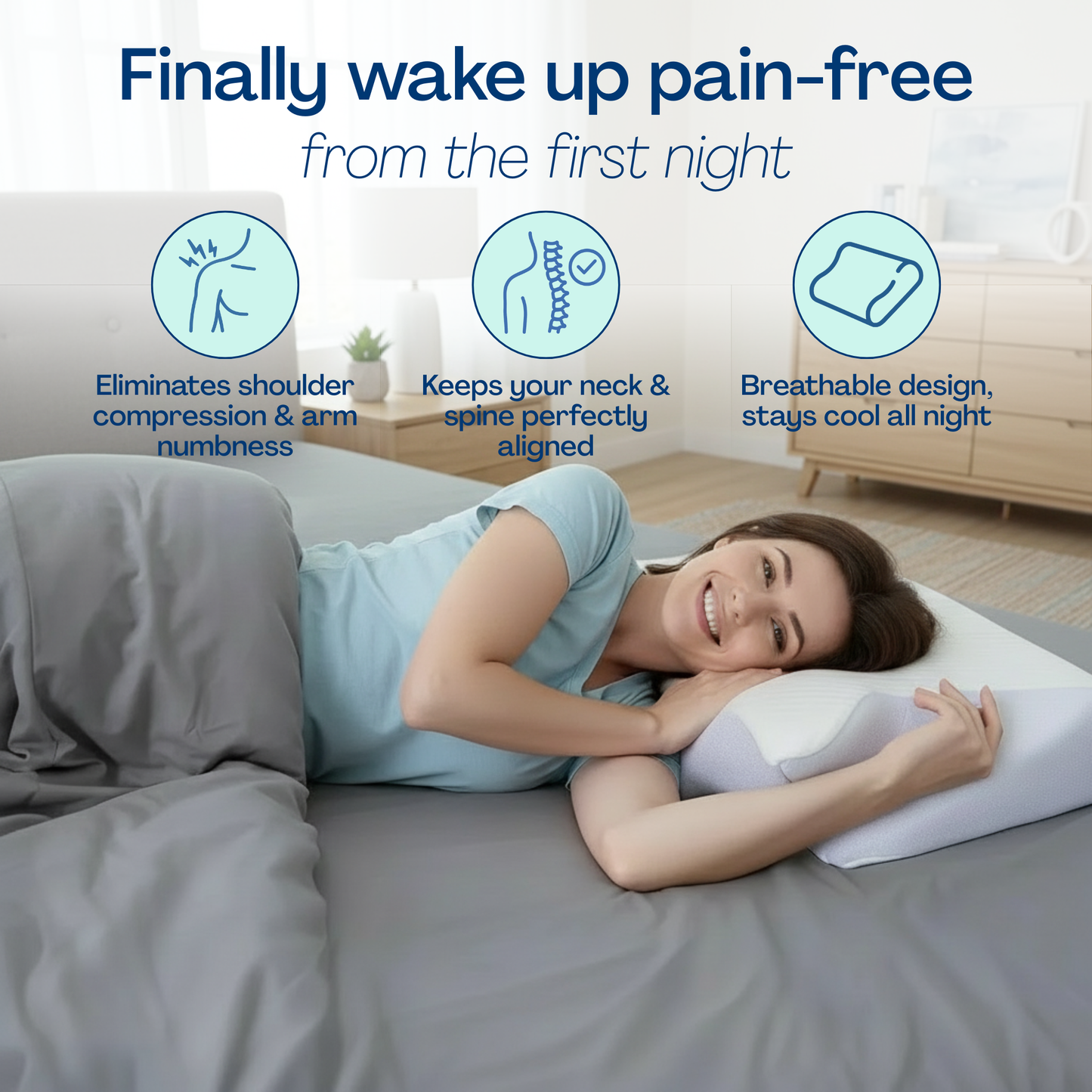 PhysioRest™ Orthopedic Pillow